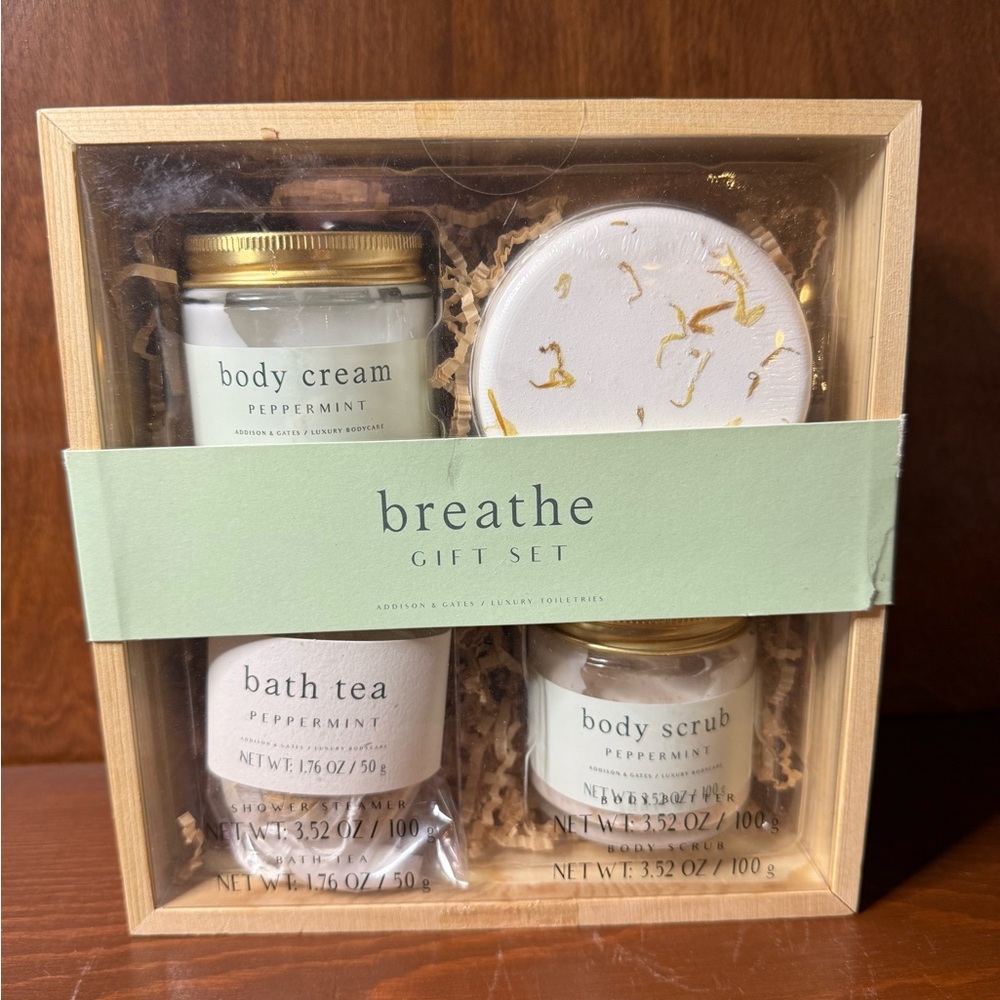 Peppermint Bath & Body Gift Set
